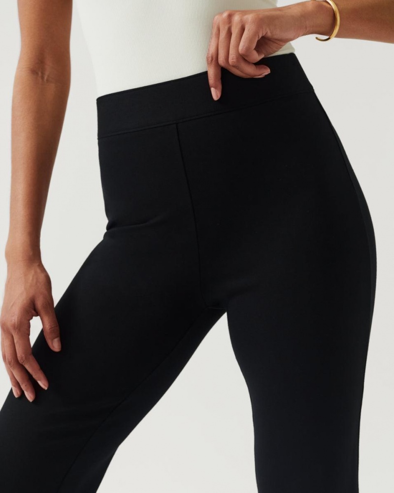 Pantalon Spanx The Perfect Pant, Split Hem Femme Noir France | WFGV76042