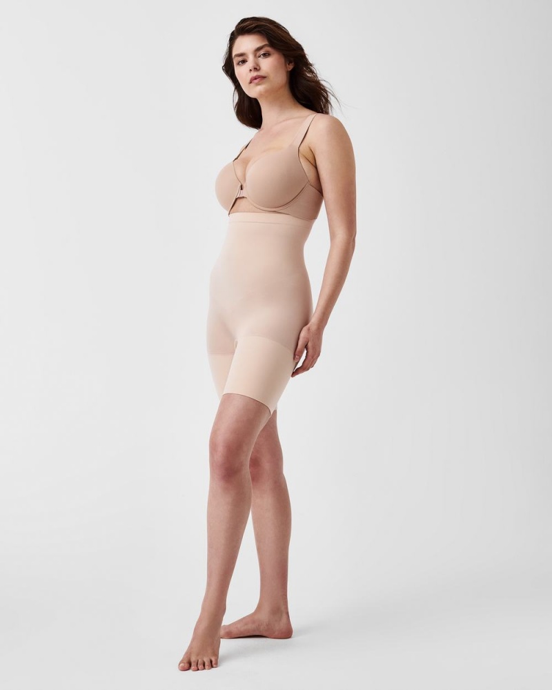 Short Spanx Higher Power Femme Beige France | CGSQ53097