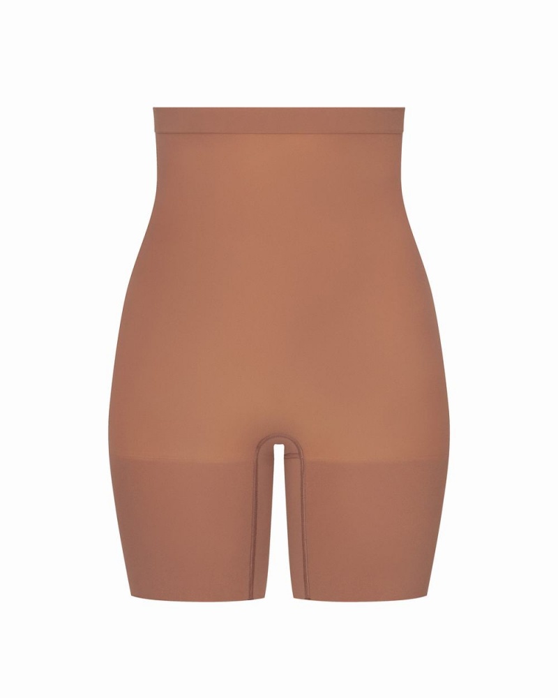 Short Spanx Higher Power Femme Cafe Au Lait France | DLOS68903