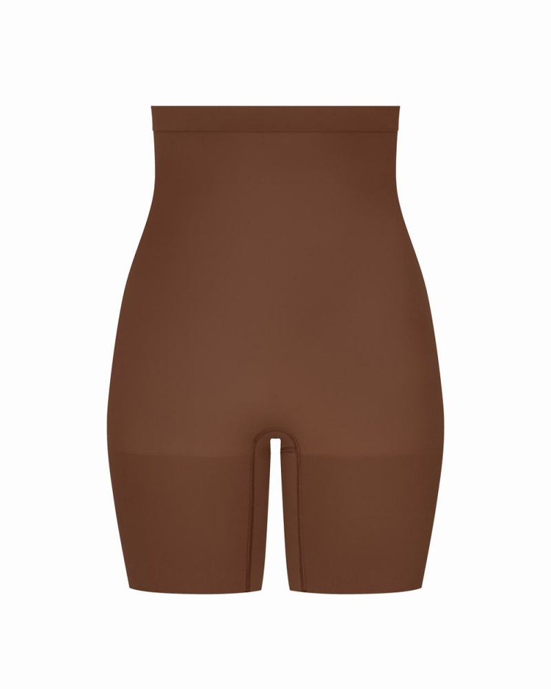 Short Spanx Higher Power Femme Marron France | ELJB80179