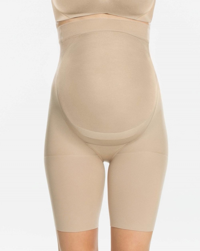 Short Spanx Mama Femme Beige France | EZOQ34579