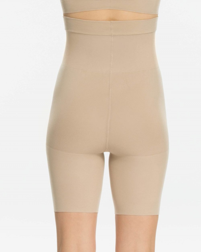 Short Spanx Mama Femme Beige France | EZOQ34579