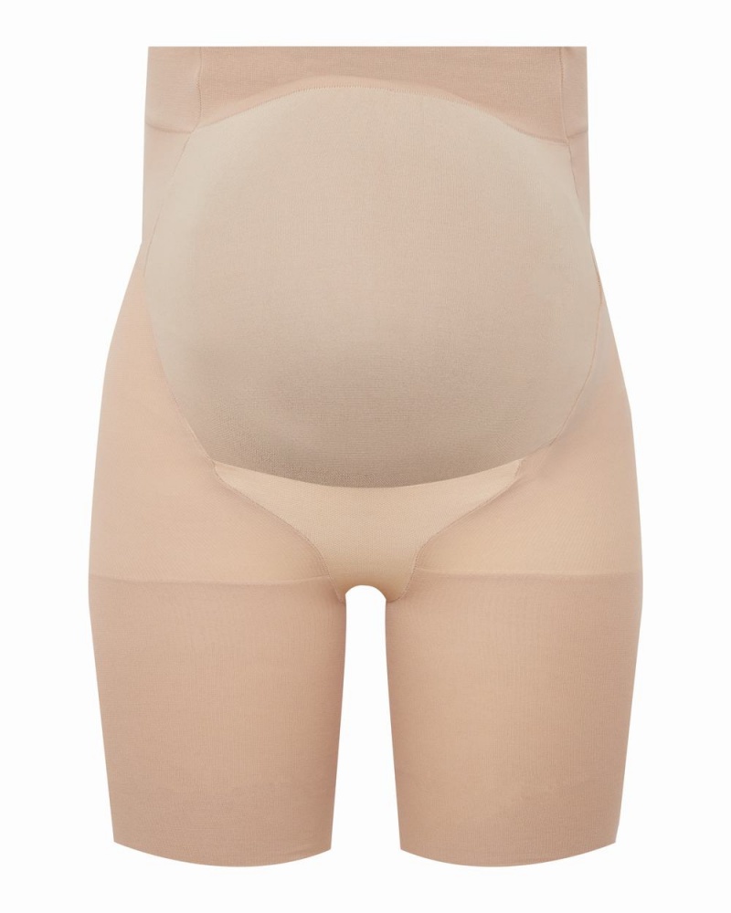 Short Spanx Mama Femme Beige France | EZOQ34579