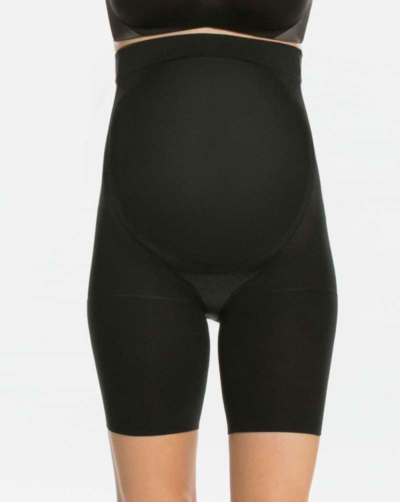 Short Spanx Mama Femme Noir France | AUGS25791