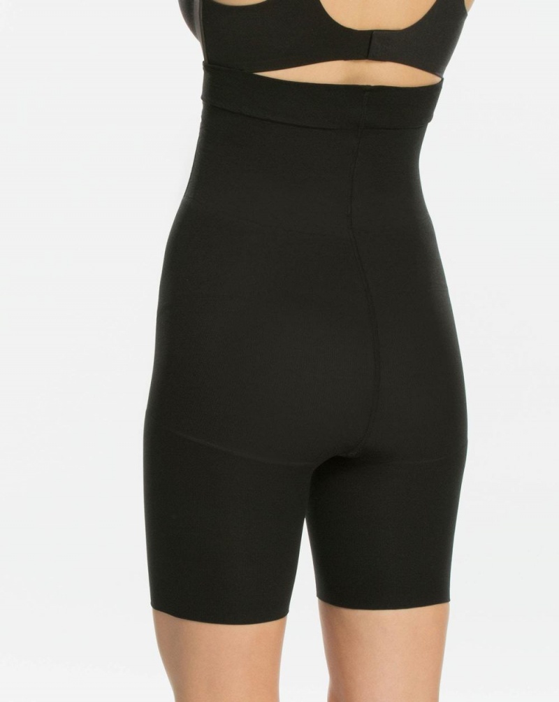 Short Spanx Mama Femme Noir France | AUGS25791