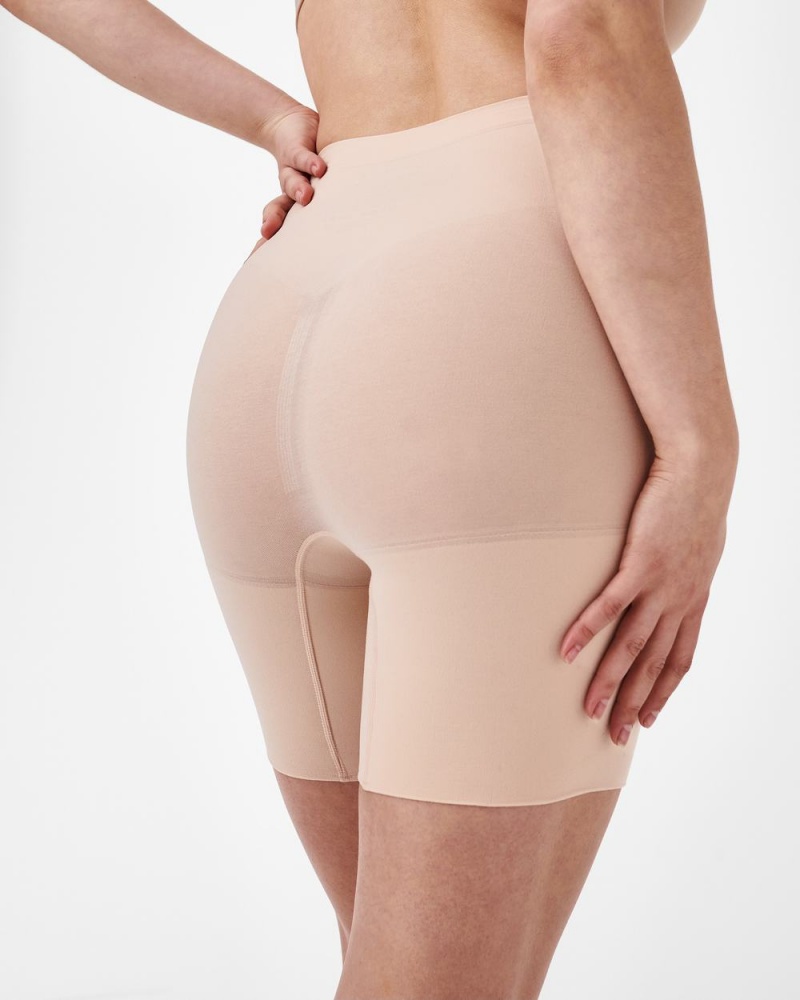 Short Spanx Power Femme Beige France | UOQY06132