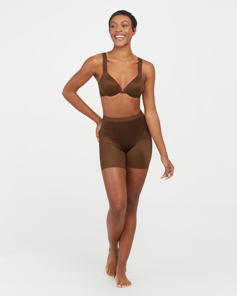 Short Spanx Thinstincts® 2.0 Girl Femme Marron France | GZQI67102