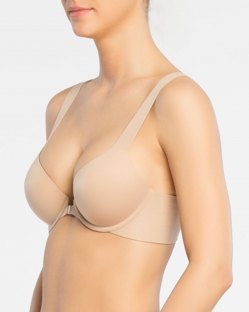 Soutien Gorge Spanx Bra-llelujah!® Demi Lift Femme Beige France | MTKF59483