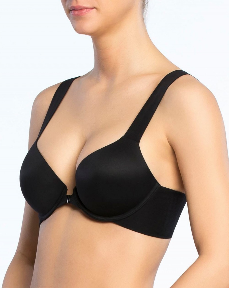 Soutien Gorge Spanx Bra-llelujah!® Demi Lift Femme Noir France | PDTA84513