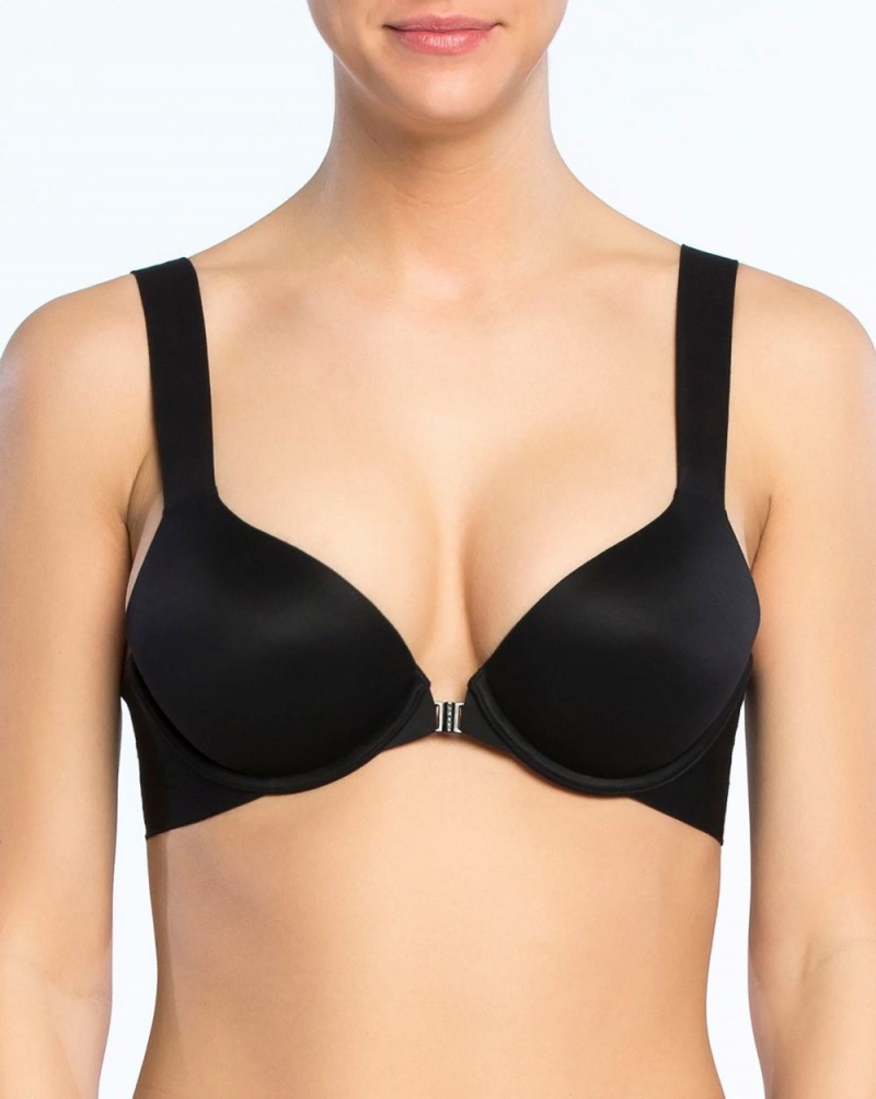 Soutien Gorge Spanx Bra-llelujah!® Demi Lift Femme Noir France | PDTA84513