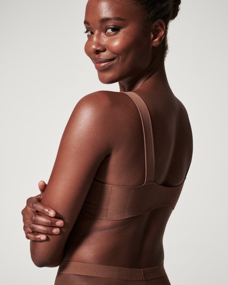 Soutien Gorge Spanx Bra-llelujah!® Lightly Doublée Full Coverage Femme Marron France | LZQF61293