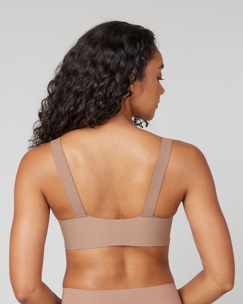 Soutien Gorge Spanx Bra-llelujah!® Lightly Doublée Full Coverage Femme Cafe Au Lait France | YVOI59418