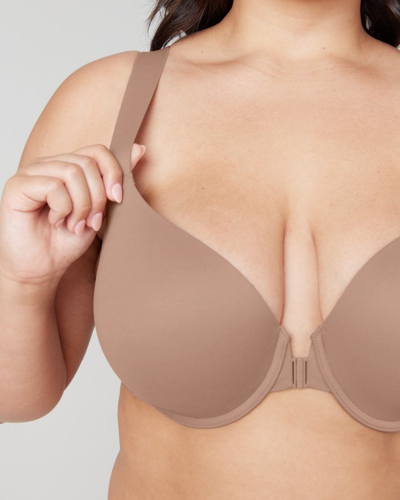 Soutien Gorge Spanx Bra-llelujah!® Lightly Doublée Full Coverage Femme Cafe Au Lait France | YVOI59418