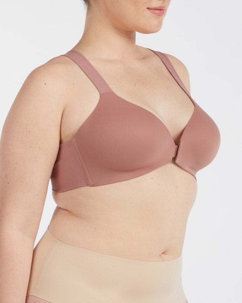 Soutien Gorge Spanx Bra-llelujah!® Lightly Doublée Wireless Femme Rose France | FQOD90324