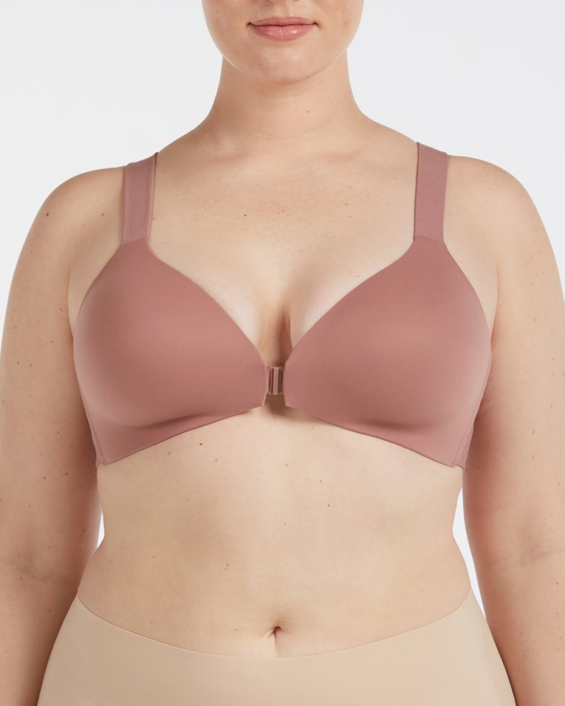 Soutien Gorge Spanx Bra-llelujah!® Lightly Doublée Wireless Femme Rose France | FQOD90324