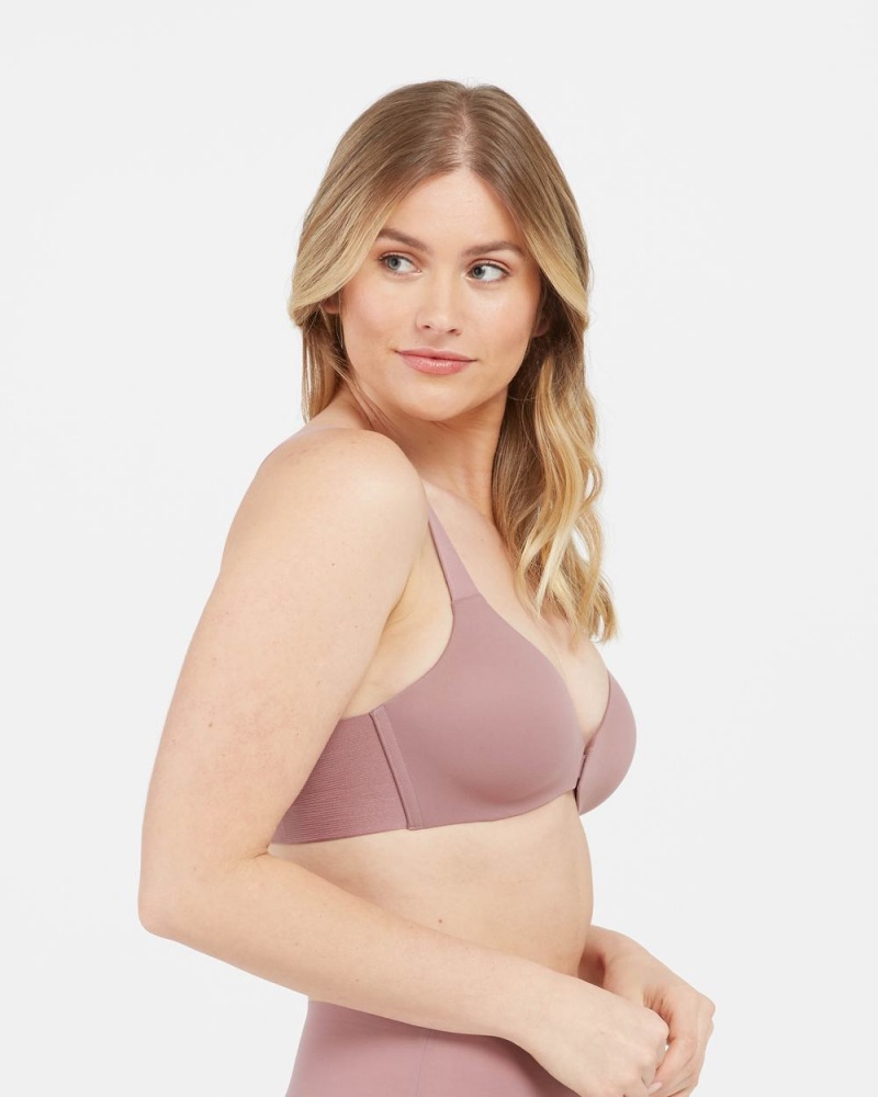 Soutien Gorge Spanx Bra-llelujah!® Lightly Doublée Wireless Femme Violette France | BYGN73691