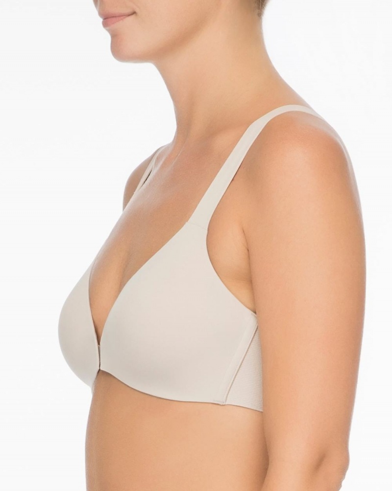 Soutien Gorge Spanx Bra-llelujah!® Lightly Doublée Wireless Femme Beige France | SRZG29086