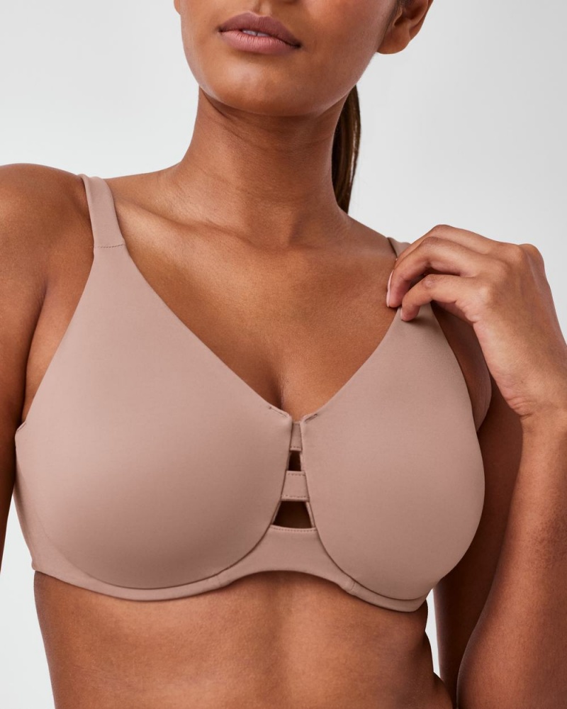 Soutien Gorge Spanx Low Profile Minimizer Femme Cafe Au Lait France | RZFC71392