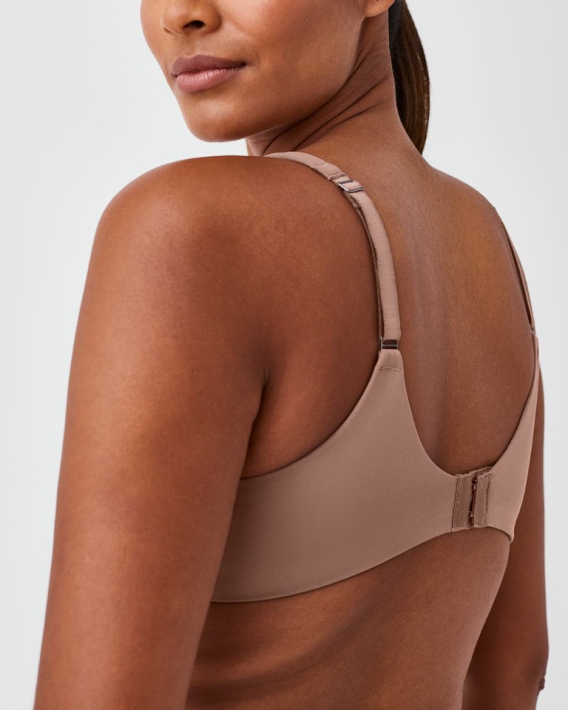 Soutien Gorge Spanx Low Profile Minimizer Femme Cafe Au Lait France | RZFC71392